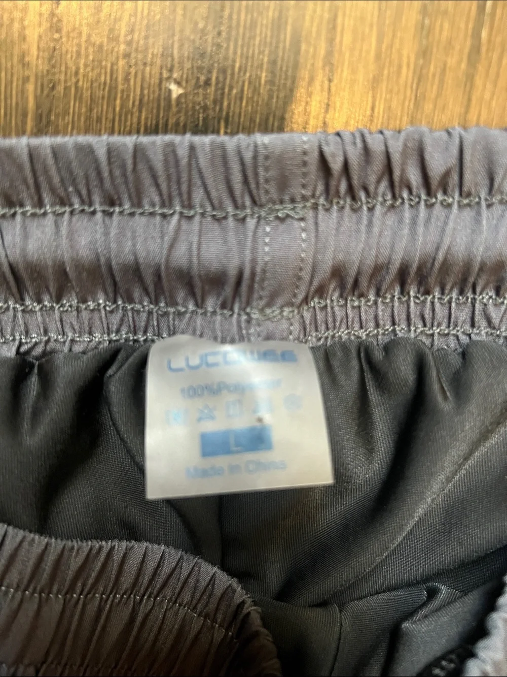 Boys Drawstring Shorts Swim Trunks Swim Shorts Board Shorts Slate Gray | Large